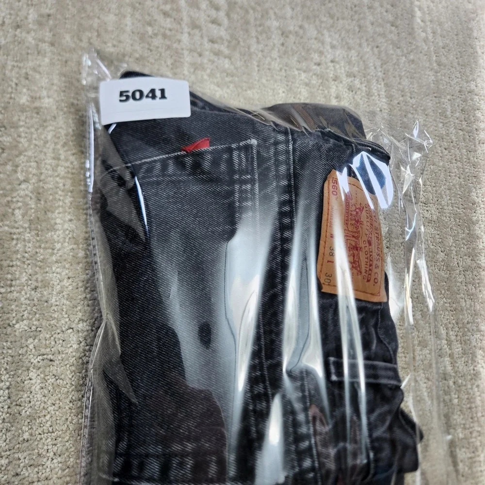 Vintage Levis 560 Jeans Men 36x30  *READ Black Denim Relaxed Taper Baggy Dad USA